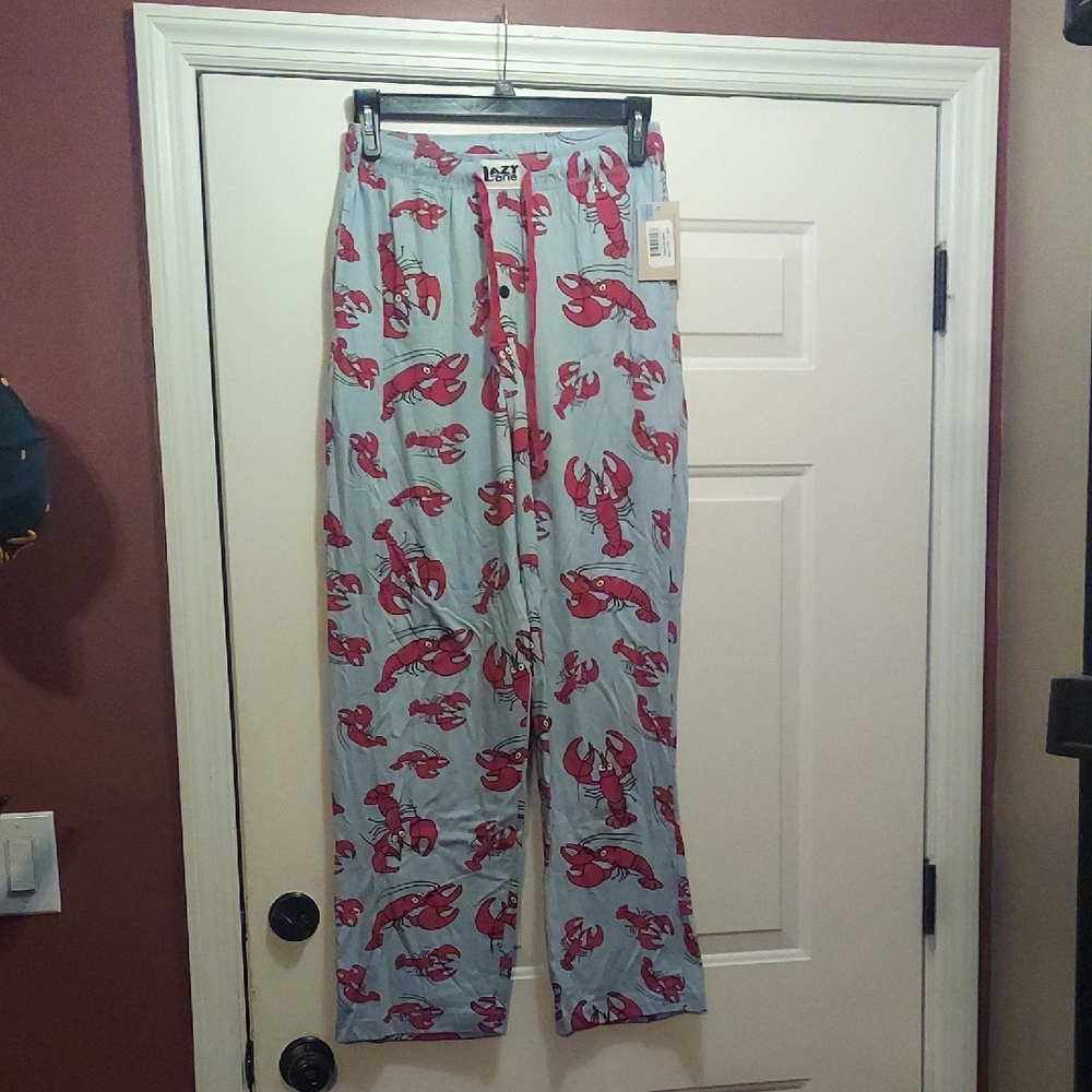 Lazy One Unisex Lobster Pajama Pants